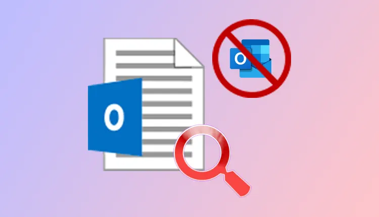 View Outlook Data File